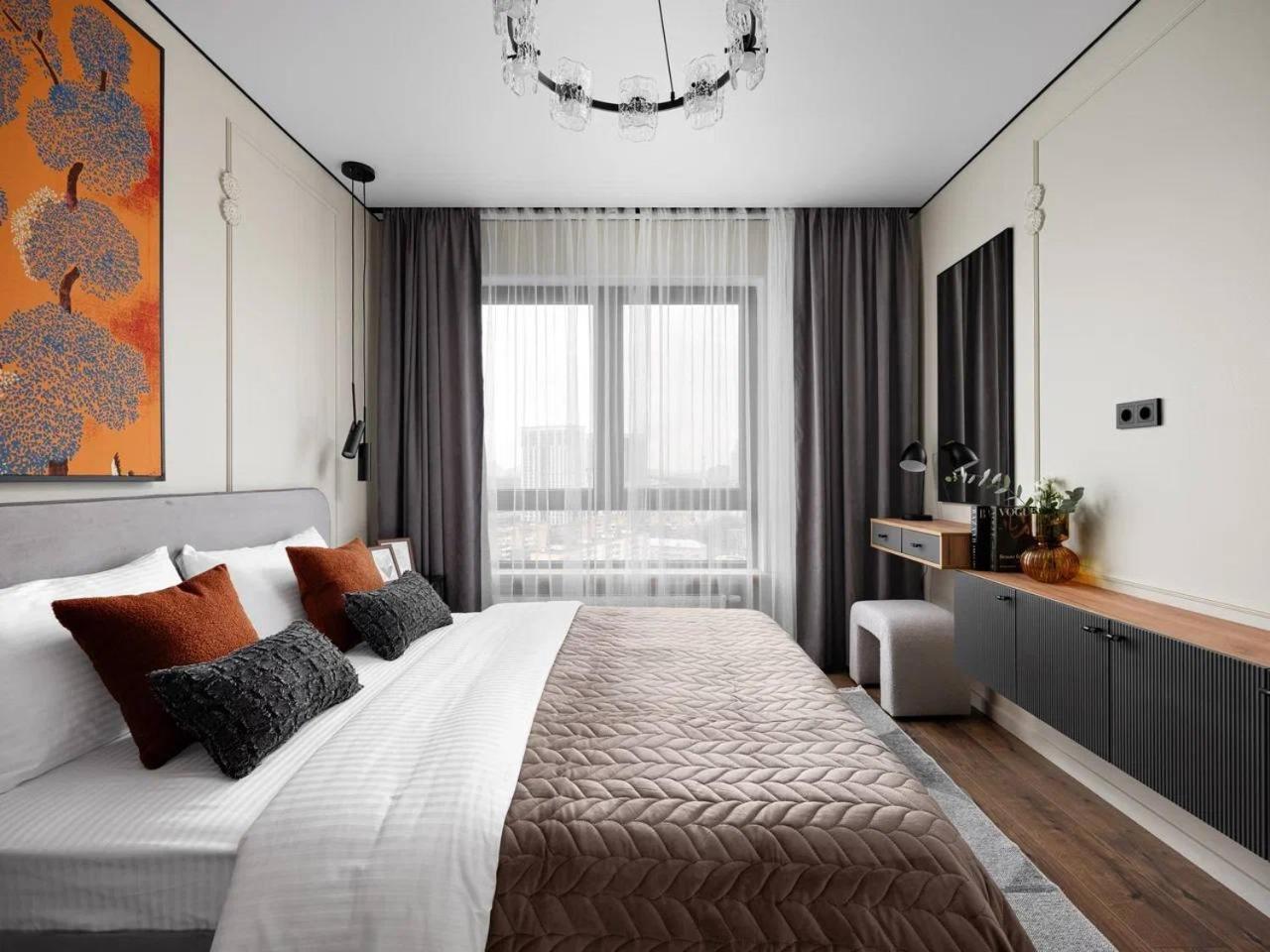 Great Apartment In The Center Of 알마티 외부 사진